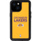 NBA Los Angeles Lakers Standard - Gold iPhone 15 Waterproof Case